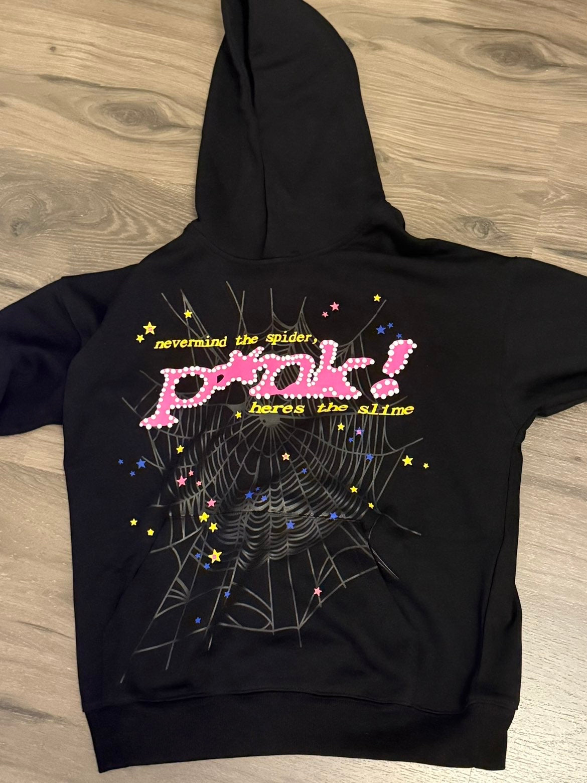 PINK OG SPIDER HOOIDE