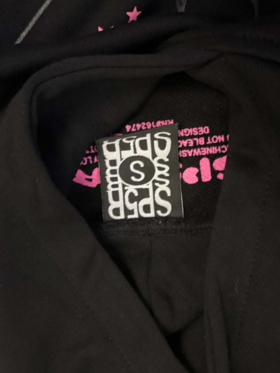 PINK OG SPIDER HOOIDE